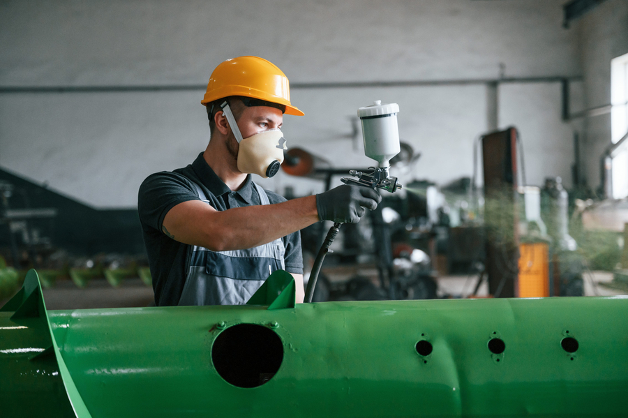 machinery painting